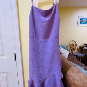 Purple Sleeveless Dress